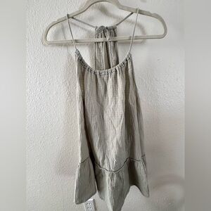 Target Light Greeb Women's High Nevk Swim Coverup